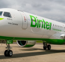 Die erste Embraer E195-E2 für Binter Canarias: Die Airline übernahm den ...