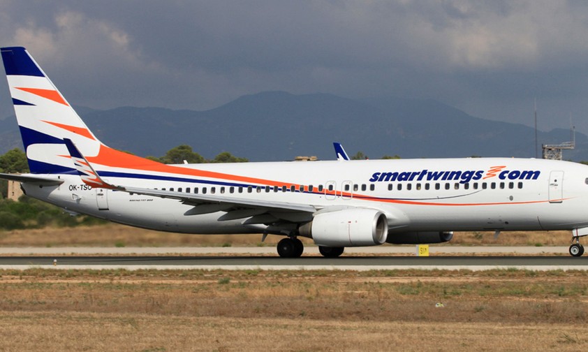 Boeing 737-800 von Smartwings: Ein Jet wie dieser flog lange mit einem Motor.