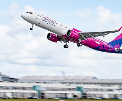 Airbus A321 Neo: Hier ein Exemplar vom Ableger Wizz Air Abu Dhabi.
