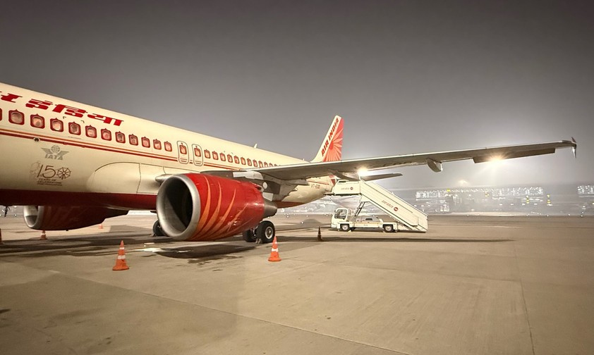Airbus A320 Air India Delhi