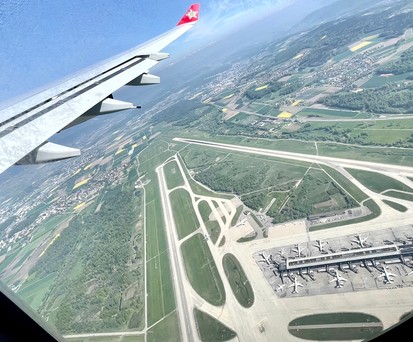 Blick auf die Pisten 32 und 34: Der Flughafen Zürich will zwei seiner drei Bahnen erweitern.