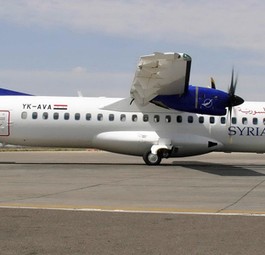 ATR72-500 von Syrian Air: Mehr Flüge als früher.