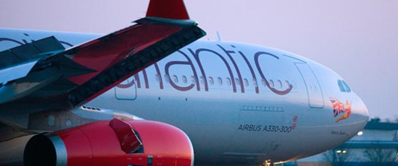 Airbus A330 von Virgin Atlantic: Der Erstflug fiel aus.