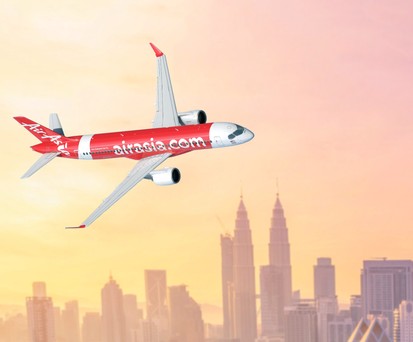 airbus a220 300 air asia kuala lumpur