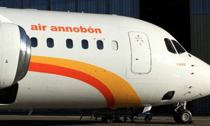 BAe 146-200 von Air Annobón: Das Flugzeug ist nun im Besitz der Airline.