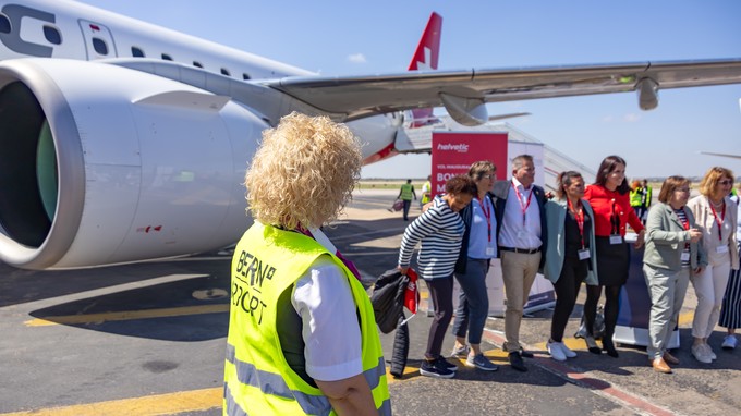 Bern goes Monastir: Der Schweizer Flughafen ist stolz auf seine neue Destination.