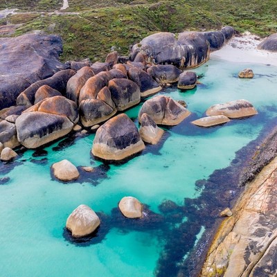 Southern Forests Elephant Rocks Aerial 