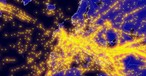 Flüge über Europa: Effizientere Routenführung kann Emissionen verringern.