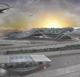 Der LDN Delta Airport wird auf vorfabrizierten Inseln im Themesedelta gebaut. Gestartet wird nur senkrecht. Erster Rang von Oliver Andrew.