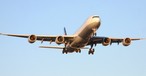 Airbus A340-600 von Lufthansa: Ein solches Flugzeug musste zwei Mal Schleifen drehen.