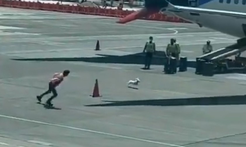 Verfolgungsjagd am Flughafen