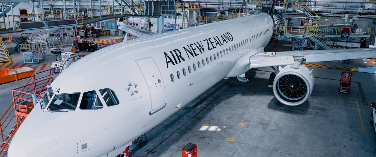 Airbus A321 Neo von Air New Zealand: Nicht alle können abheben.