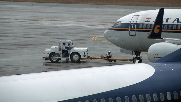 Flieger von Jet Airways: Der Konkurrenz Marktanteile wegschnappen.