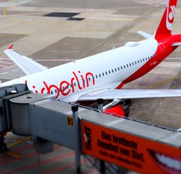 Flugzeug von Air Berlin: Die Insolvenzmasse könnte unzulänglich sein.