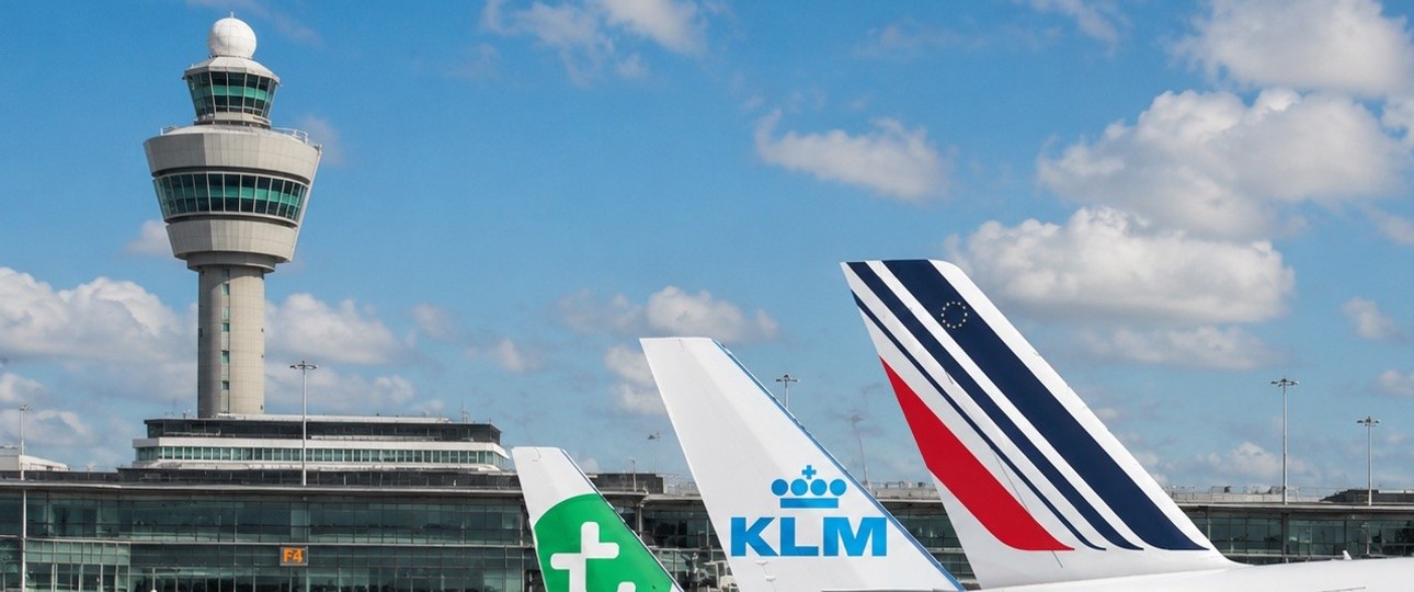 Flugzeuge von Transavia, KLM und Air France (Montage): Bald kommen neue Airlines hinzu.