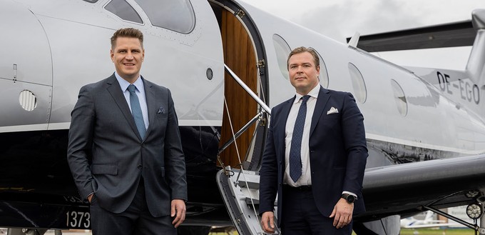 Gründerteam: Chef Roope Kekäläinen (links) und Finanzchef Jari Viinikkala (rechts).