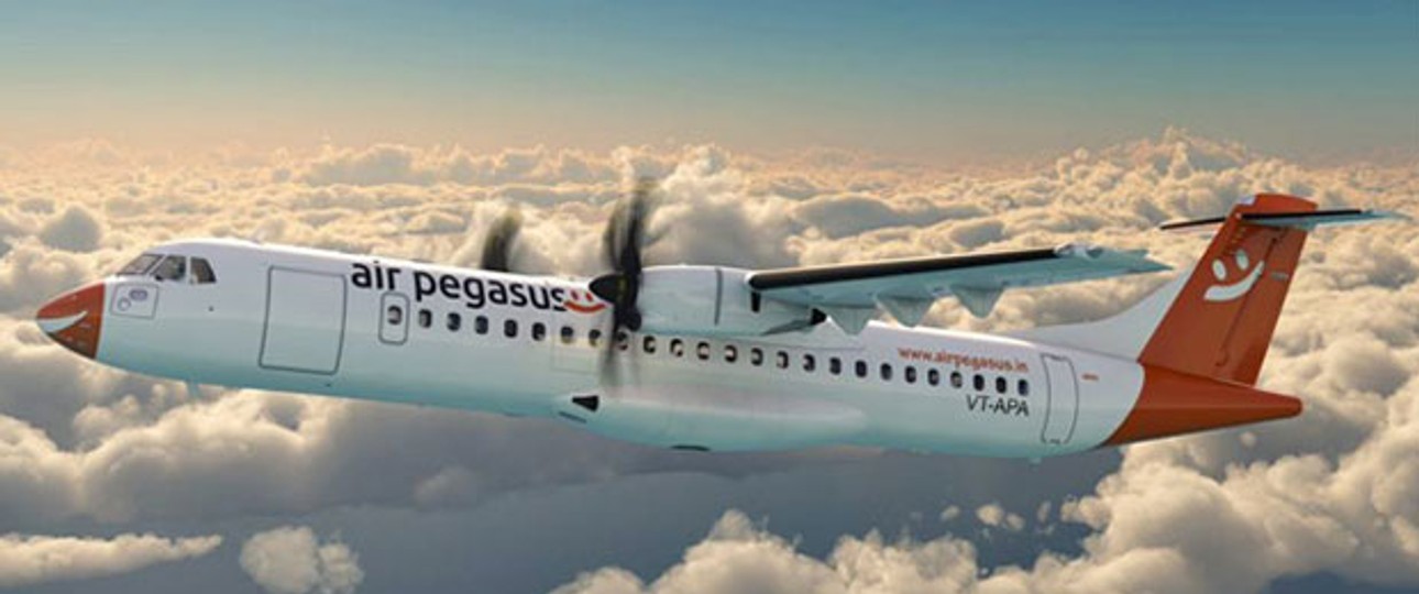 Neue Regionalairline für Indien: Air Pegasus will Gebiete verbinden, die bislang wenig angeflogen wurden.