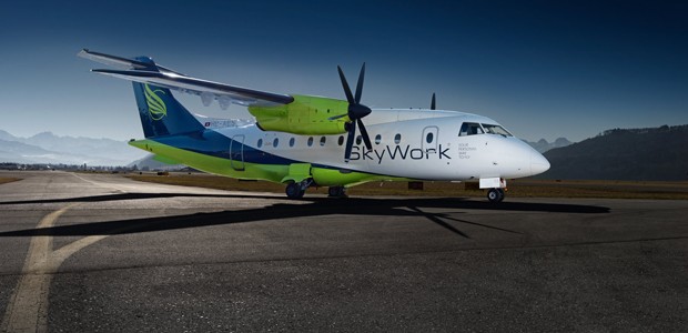 Dornier 328 von Skywork Airlines: Auch MHS besitzt den Flugzeugtyp.