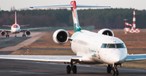 Flieger von Luxair in Berlin-Tegel: Passagierzahlen hinter Erwartungen.