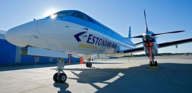 Flieger von Estonian: Die Flotte halbiert sich.