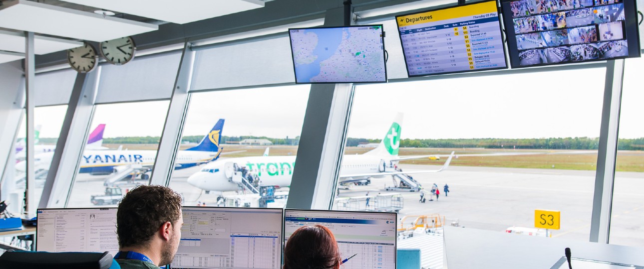 Platz 3: Eindhoven Airport mit 67 Prozent verspäteten Flügen (1,8 Prozent Streichungen).