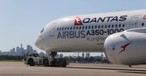 A350-1000: Diesem verpasste Airbus für eine Demotour 2022 zeitweise eine Qantas-Beklebung.