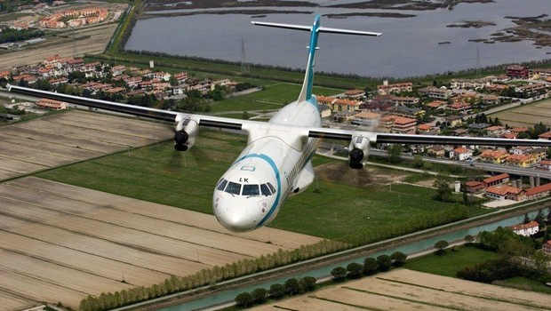 Eine ATR72-500 von Air Dolomiti: Technische Probleme?