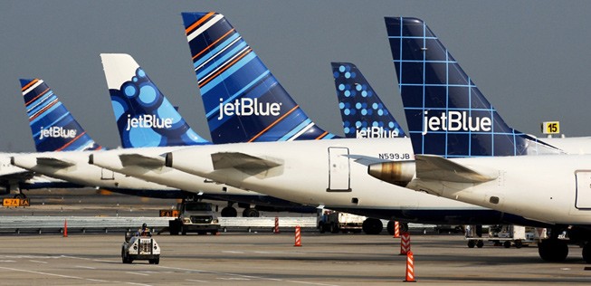 Flugzeuge von Jetblue Airways: Die Flotte könnte bald Zuwachs erhalten durch ein neues Muster.