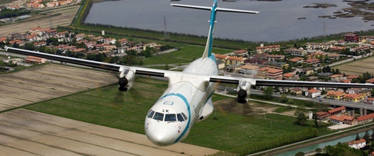 Eine ATR72-500 von Air Dolomiti: Technische Probleme?