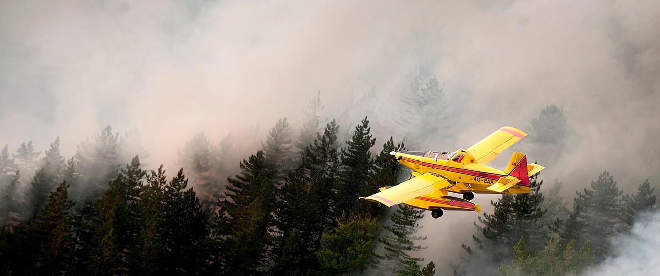 <span lang="EN-GB">Air Tractor AT-802F Fire Boss: Fliegt künftig für Cargolux.</span>