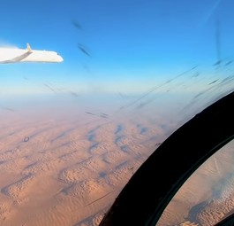 Kampfjet zwingt Bombardier CRJ900 zur Landung