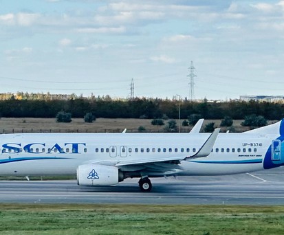Boeing 737-800 von Scat: Bald auf dem Weg nach Wien?