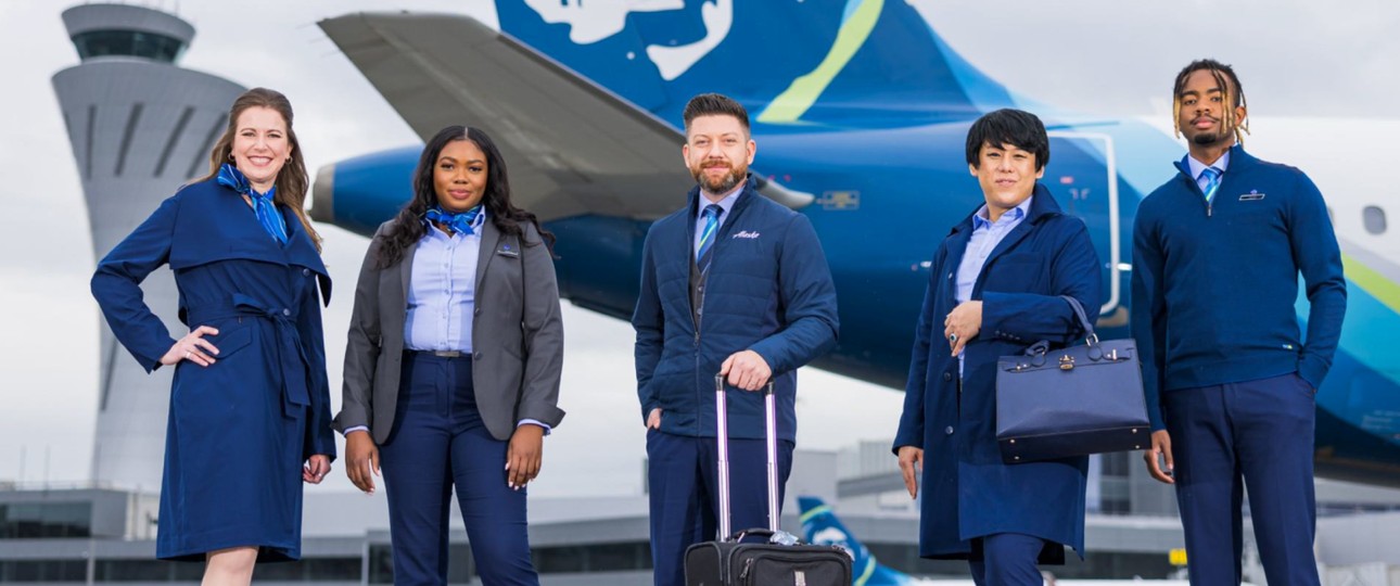 Alle tragen, was sie wollen: Neue Regeln bei Alaska Airlines.