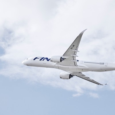 Airbus A350 von Finnair: Bald eigen Musik an Bord.